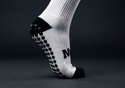 NUBS Grip Socks - White 4-Pack