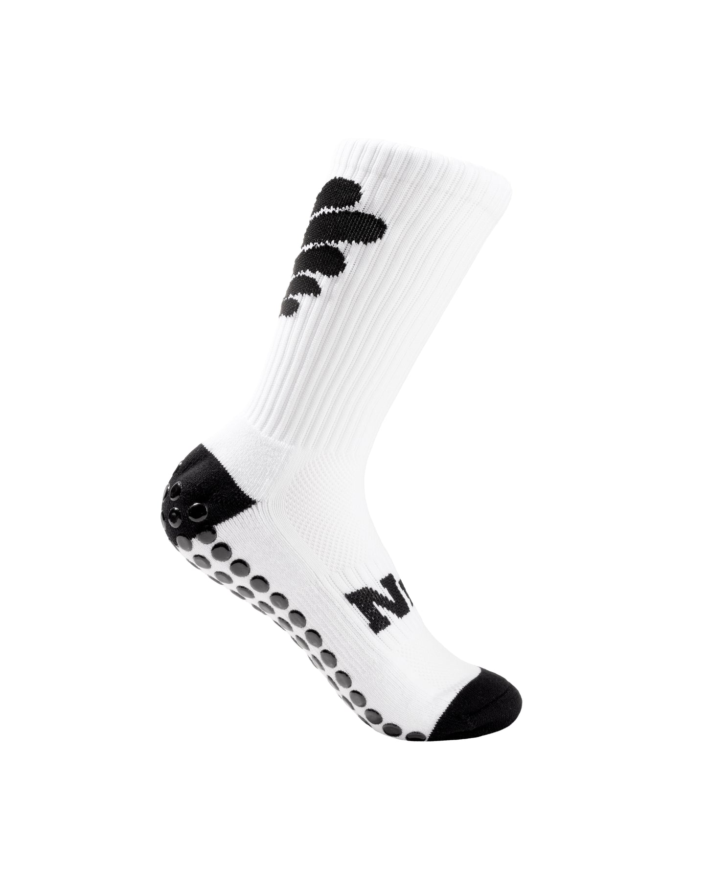 Nubs Grip Socks - White Pair