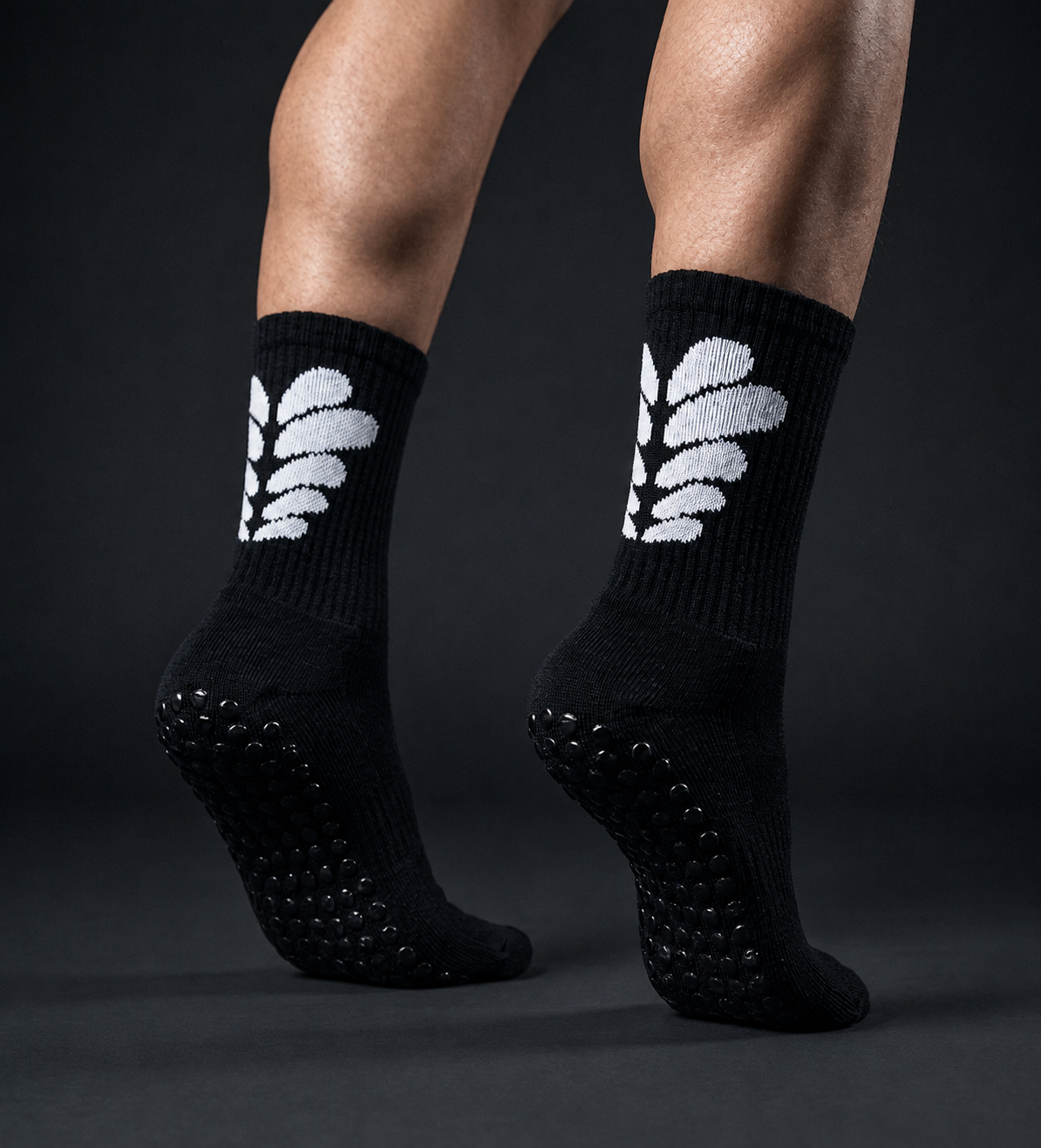 NUBS Grip Socks - Black Pair