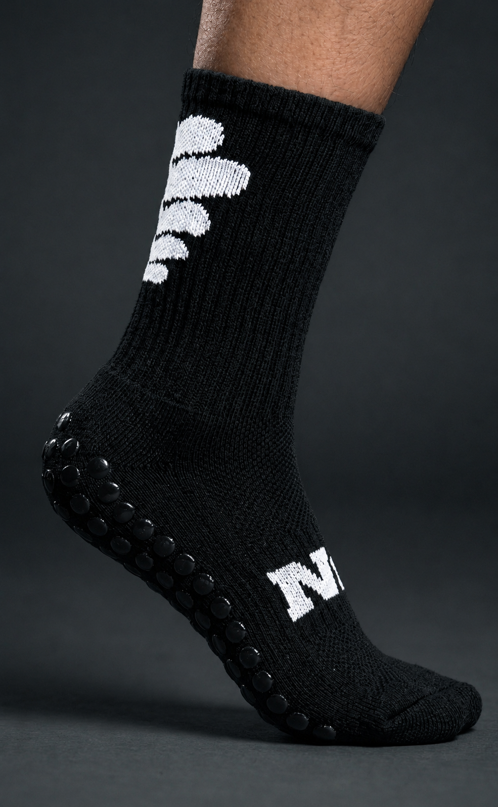 NUBS Grip Socks - Black Pair