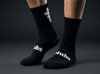 NUBS Grip Socks - Black 4-Pack