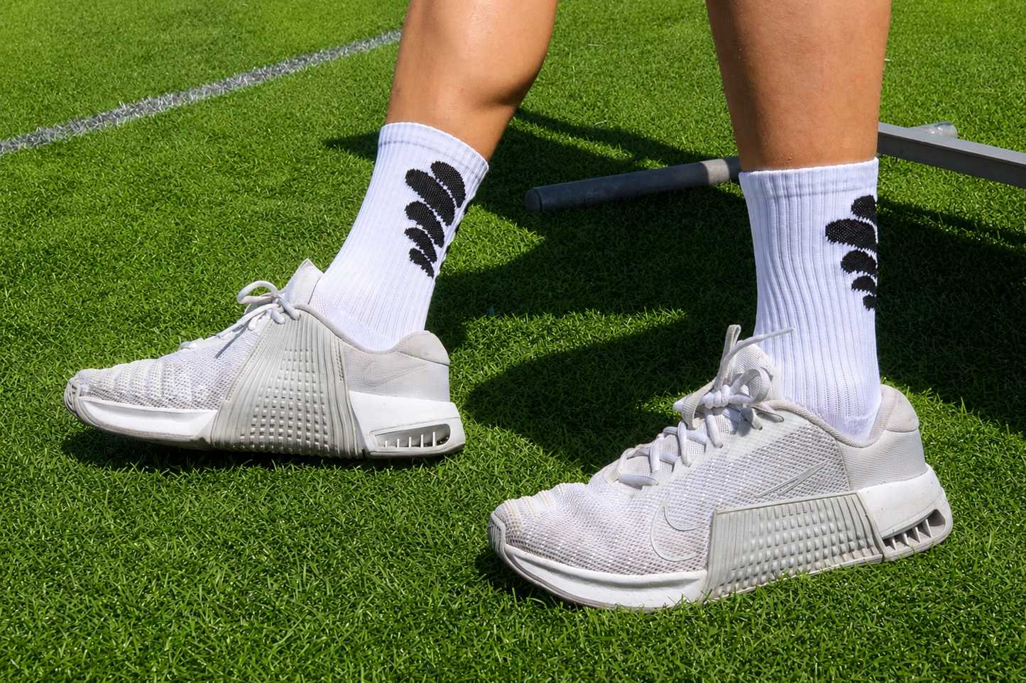 NUBS Grip Socks - White 4-Pack