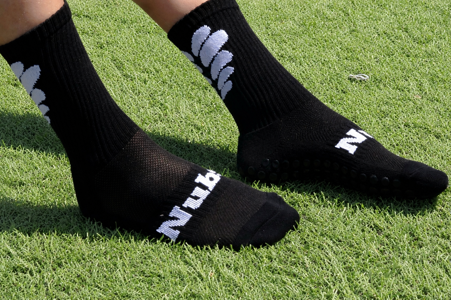 NUBS Grip Socks - Black Pair