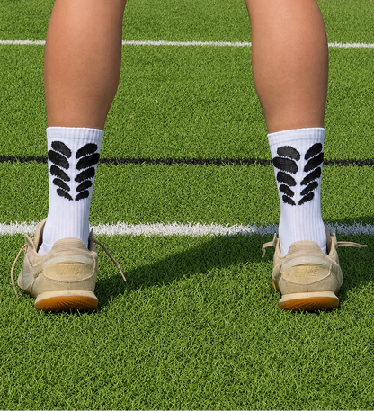 NUBS Grip Socks - White 4-Pack
